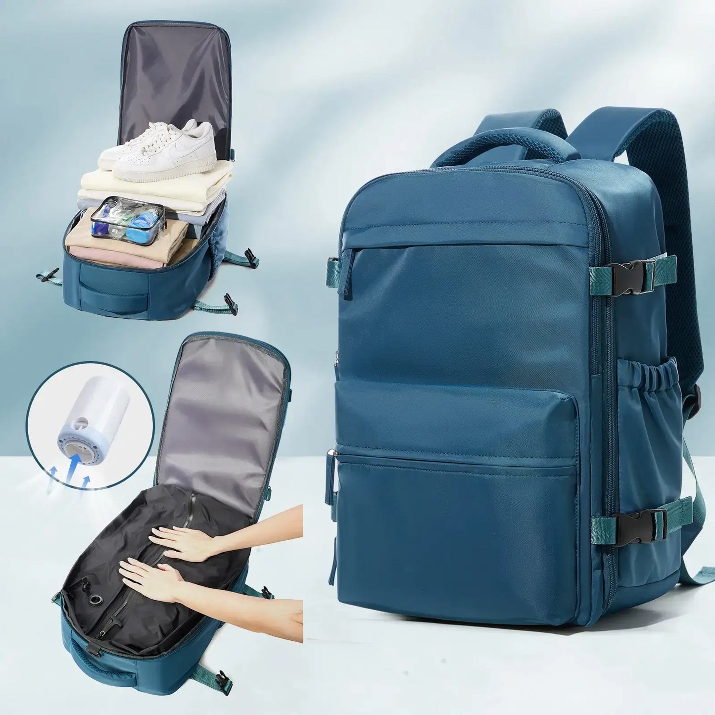 Femme Travel Backpack™ – Pack 2x More,  Skip Airline Bag Fees.