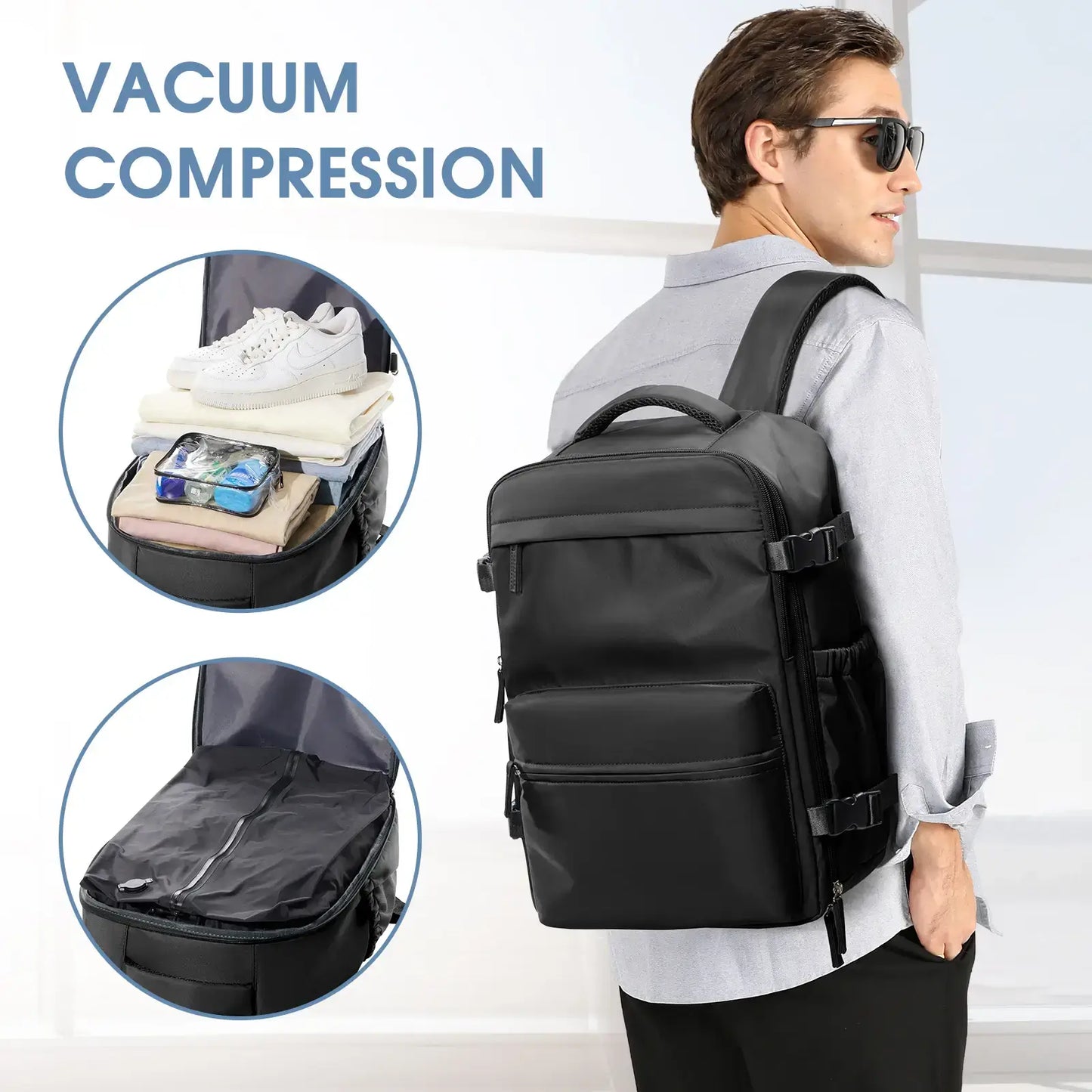 Femme Travel Backpack™ – Pack 2x More,  Skip Airline Bag Fees.