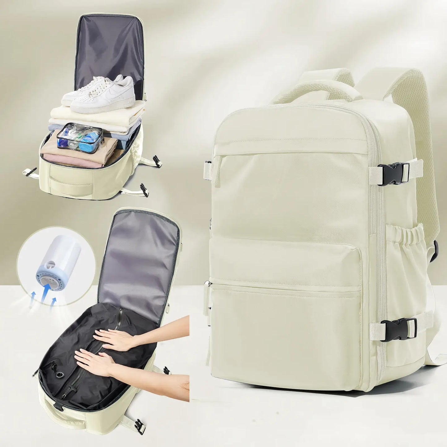 Femme Travel Backpack™ – Pack 2x More,  Skip Airline Bag Fees.